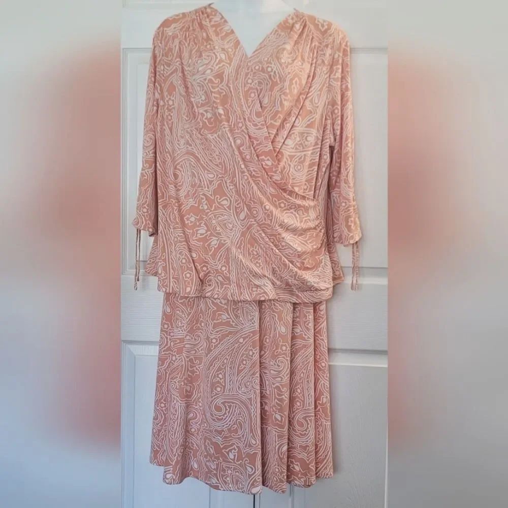 Bob Mackie Blouse & Skirt Set - 2X